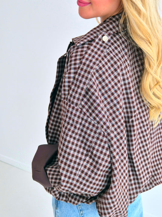 - Choco Bomber Jacket