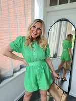 - Marilou Green Playsuit