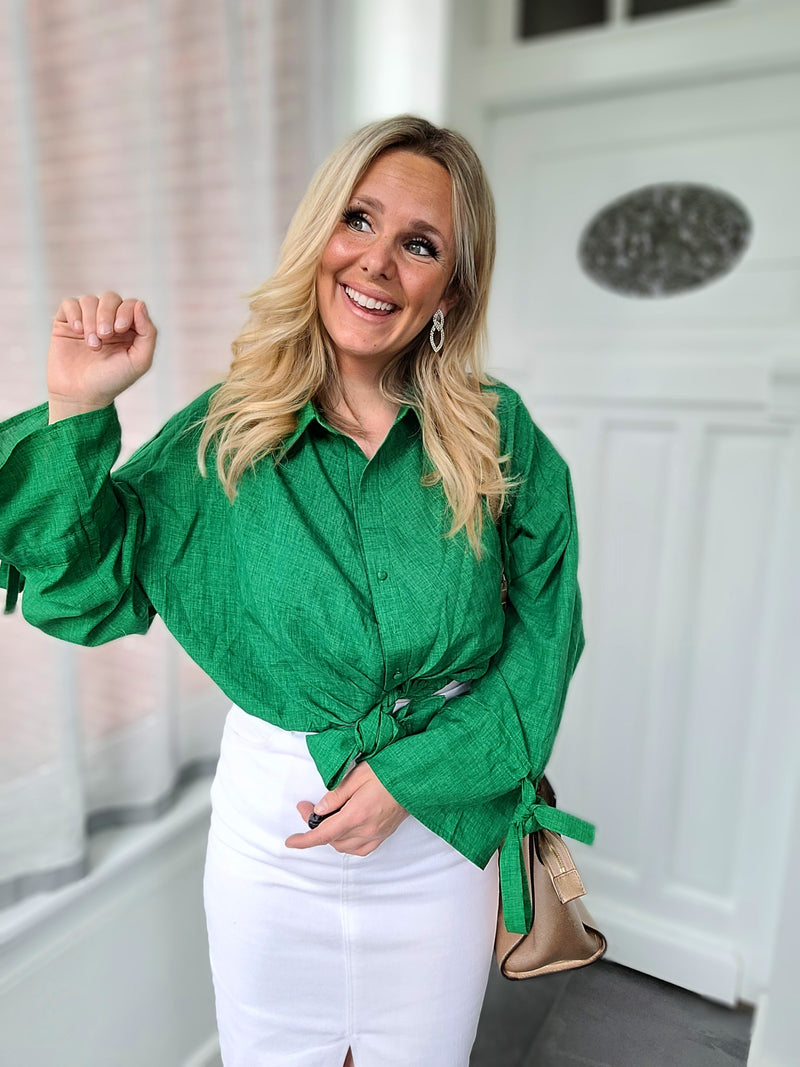 - Lia Green Blouse