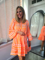 - Neon Orange Dress