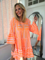 - Neon Orange Dress