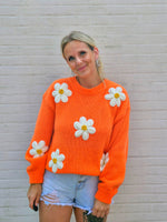 - Estelle Orange Sweater