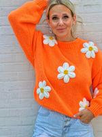 - Estelle Orange Sweater