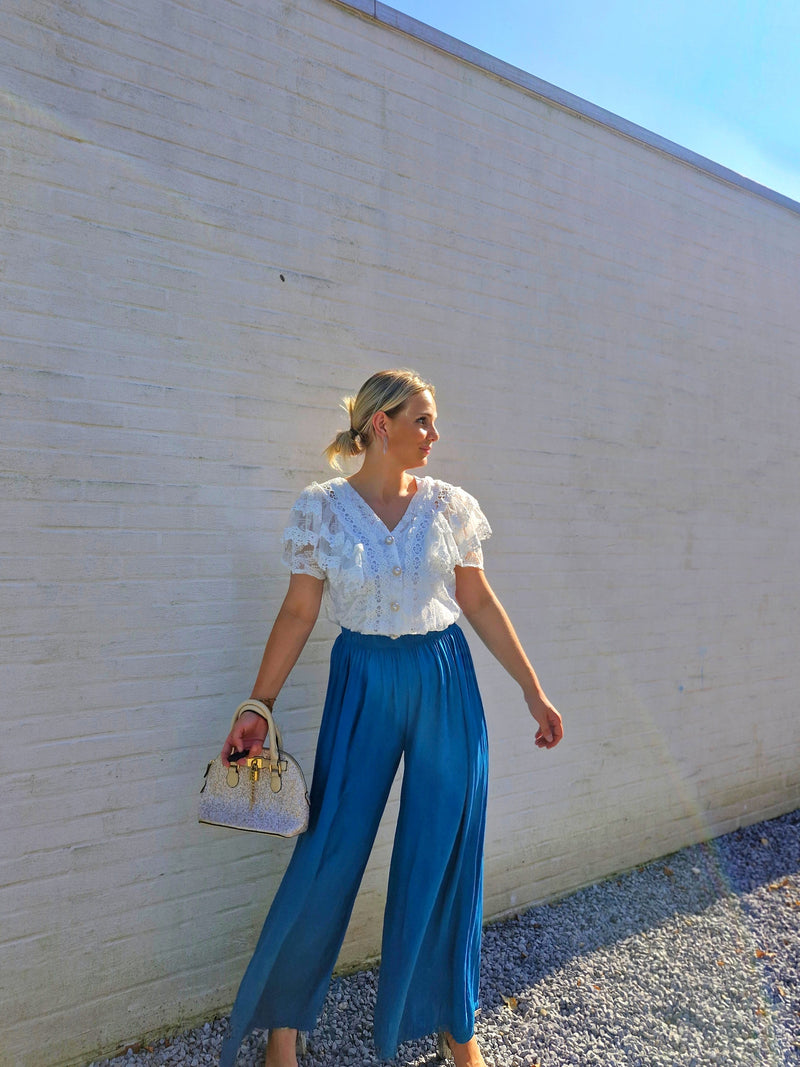 - Corine Blue Pants