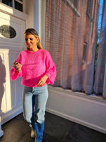 - Laine Pink Sweater