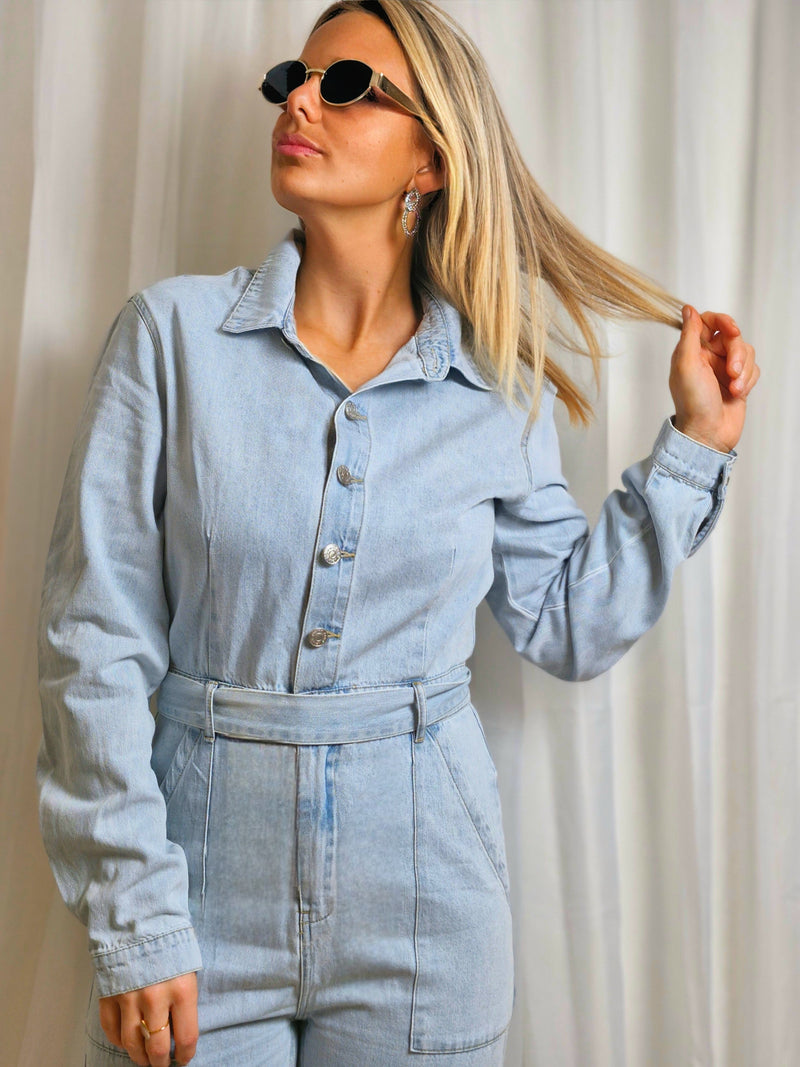 - Ario Denim Jumpsuit
