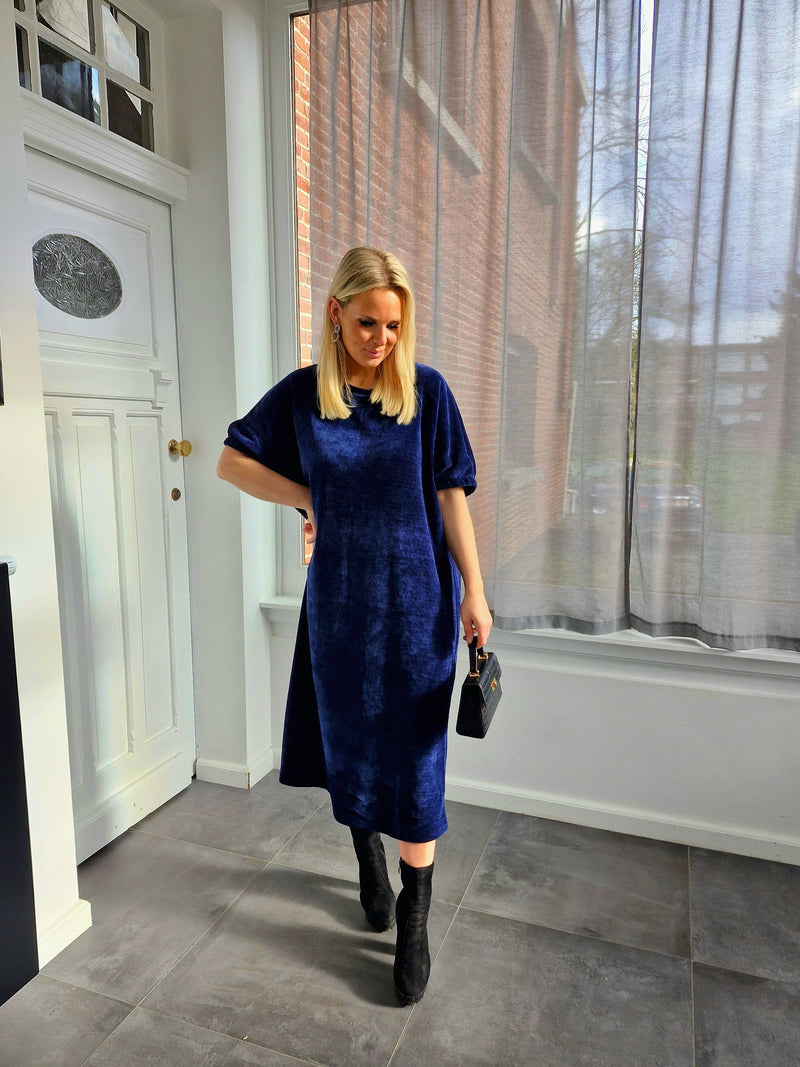 - Dark Blue Dress