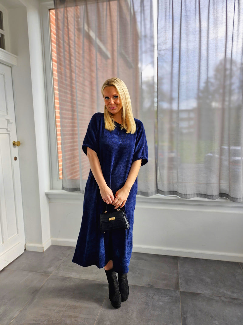 - Dark Blue Dress