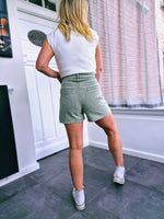 - Kaki Denim Short
