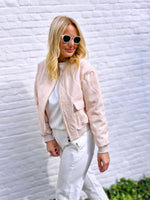 - Bomber Beige Jacket