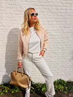 - Bomber Beige Jacket