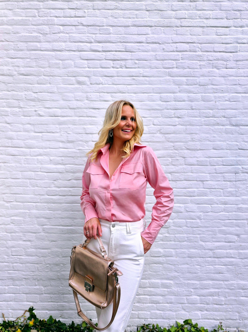 - Bisous Rose Blouse