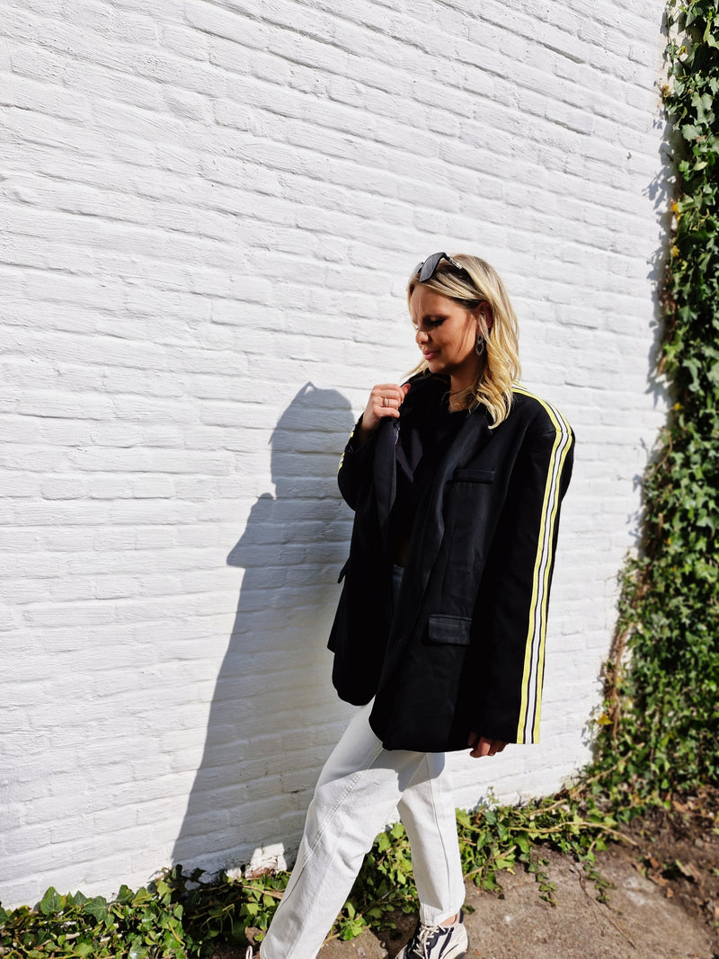 - Aliya Stripes Blazer