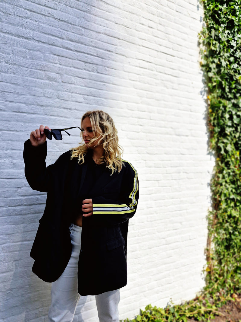 - Aliya Stripes Blazer