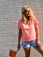- Fluo Salmon T-shirt