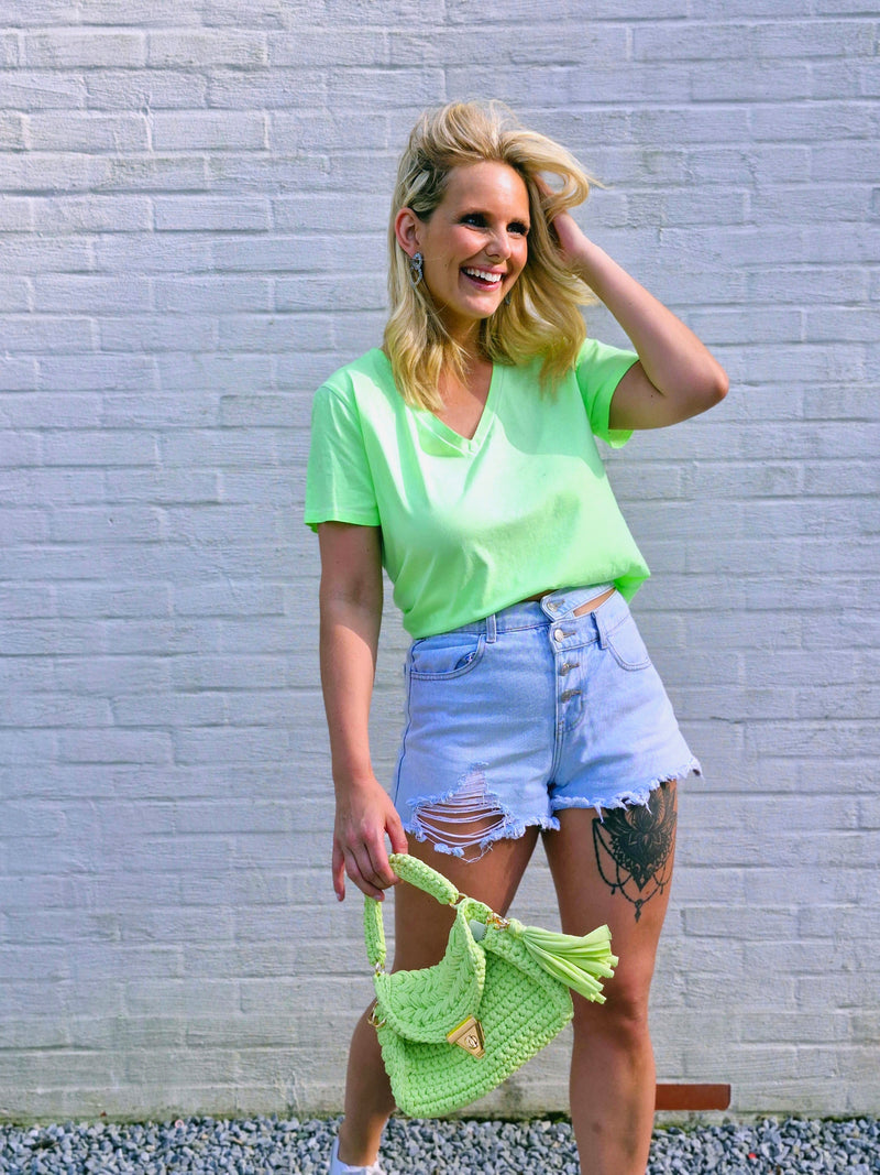 - Fluo Green T-shirt
