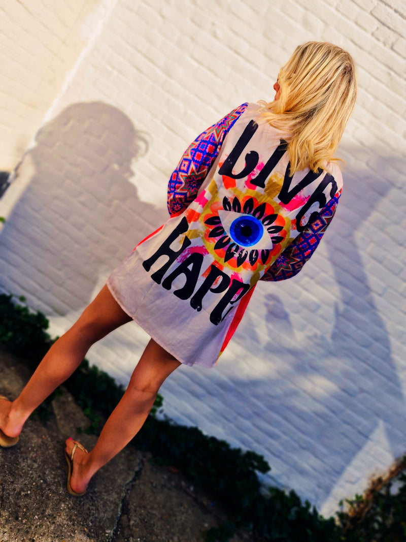 - Live Happy Kimono