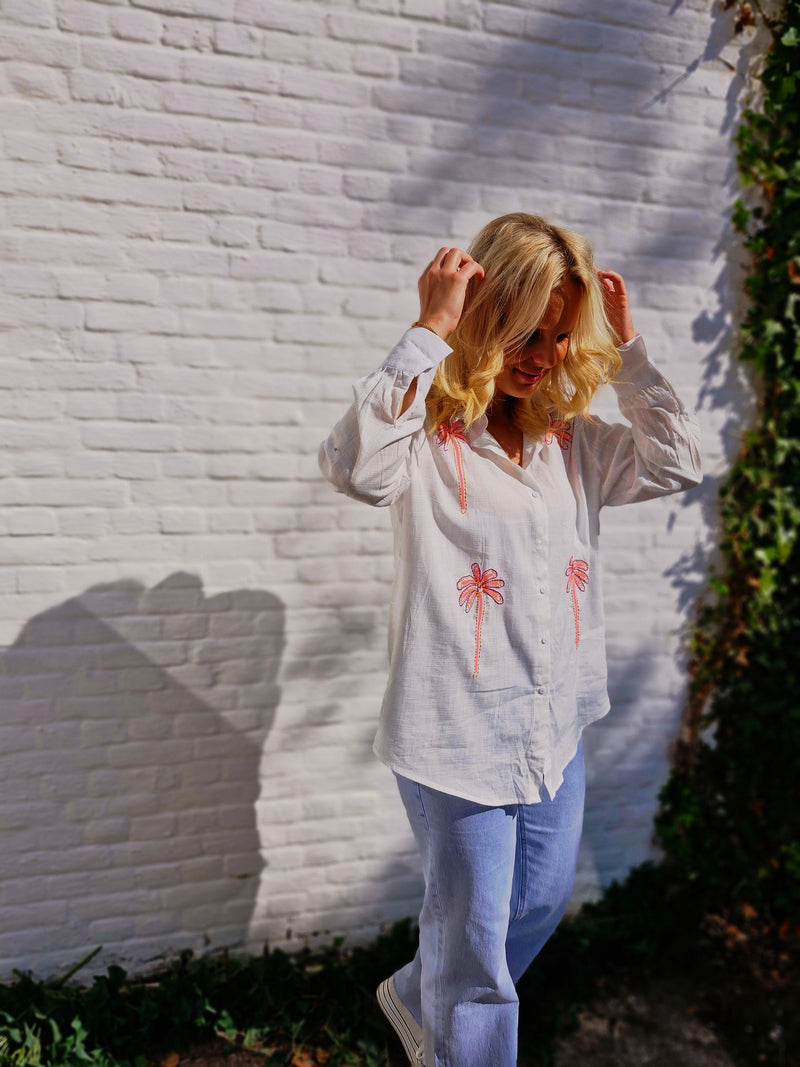 - Palm Blouse