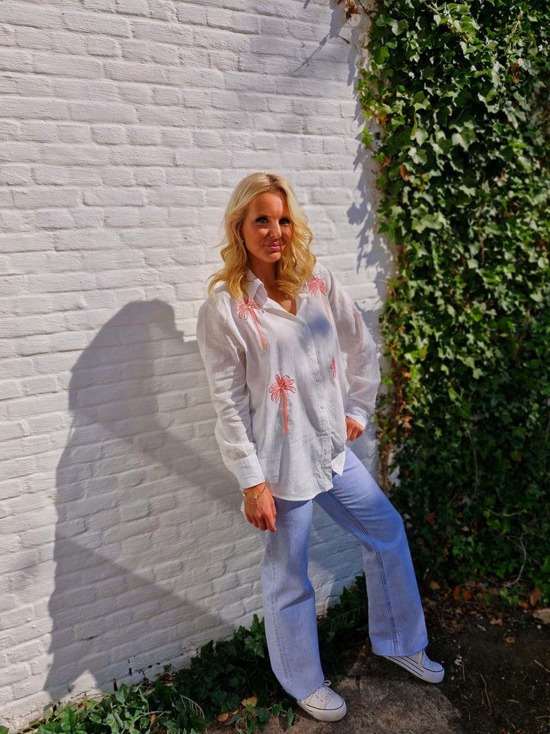 - Palm Blouse