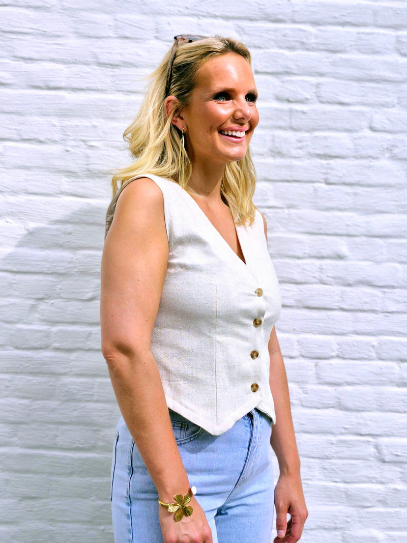 - Savi Beige Gilet