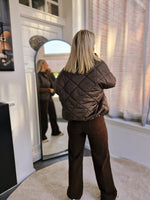 - Leopard Coffee Bodywarmer