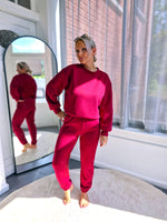 - Cozy Burgundy Set