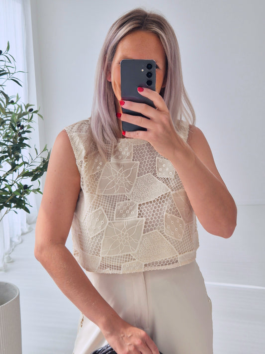 - Florentina Beige Top