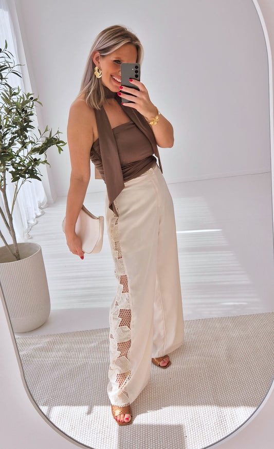 - Florentina Beige Pants