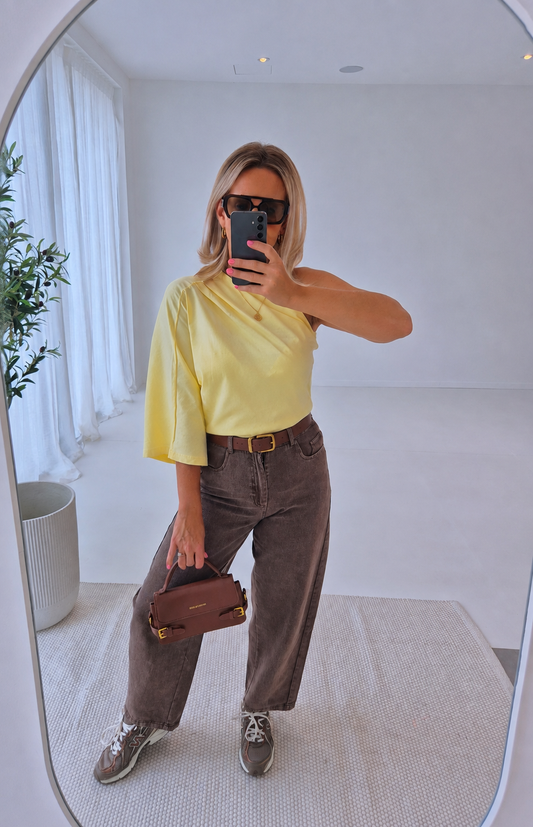 - Truffle Mini Balloon Jeans