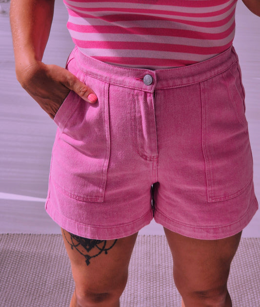 - Fuchsia Short
