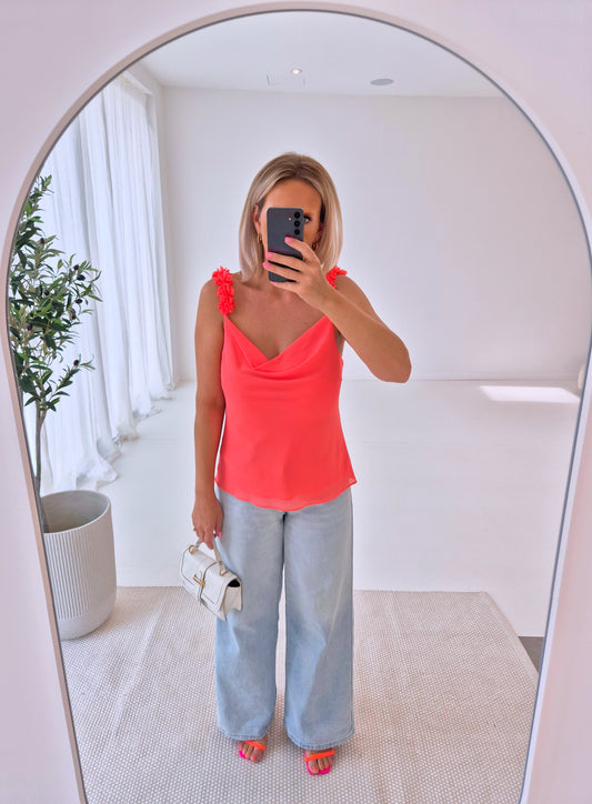 - Corail Flower Top