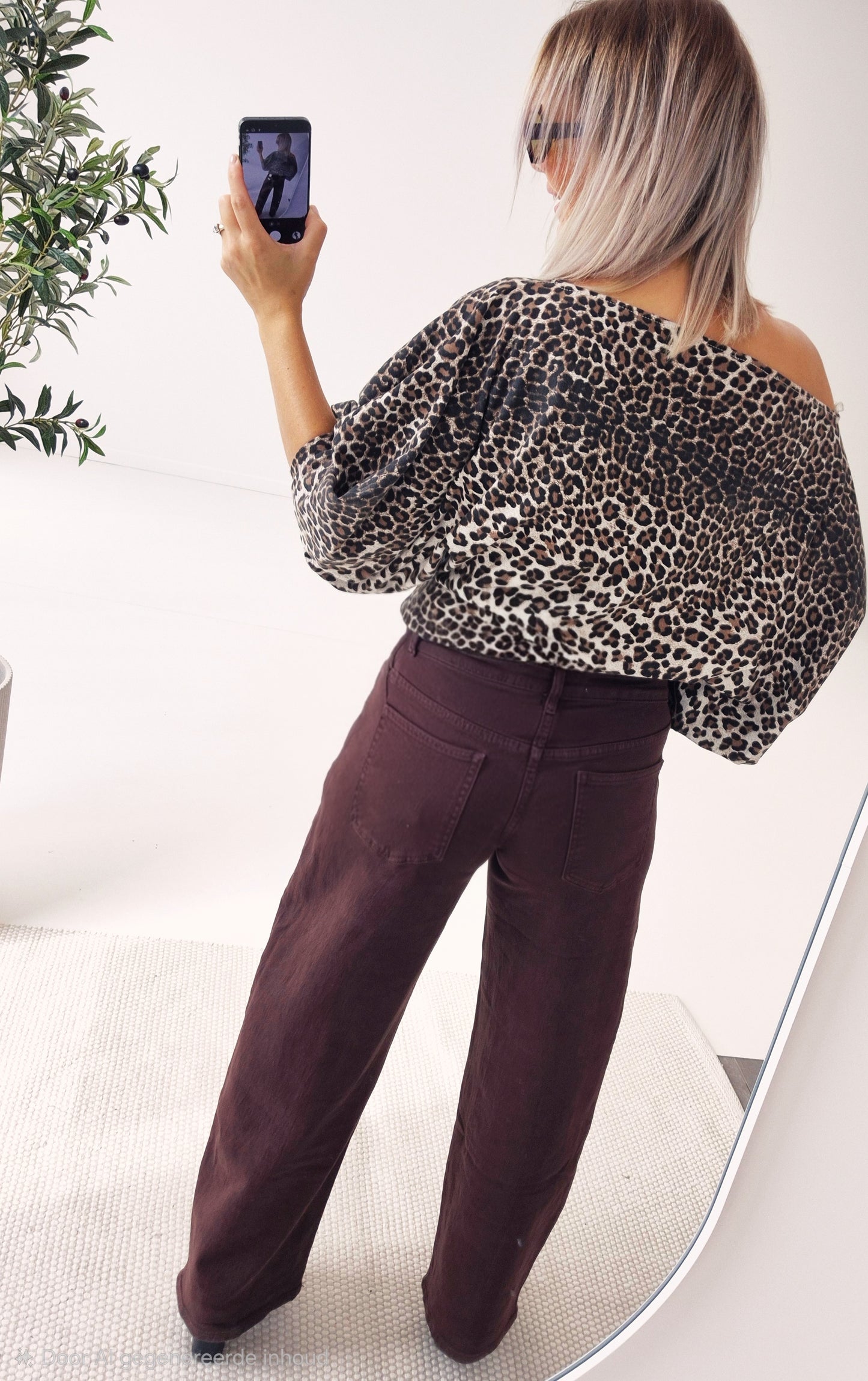- Manon Leopard Sweatshirt