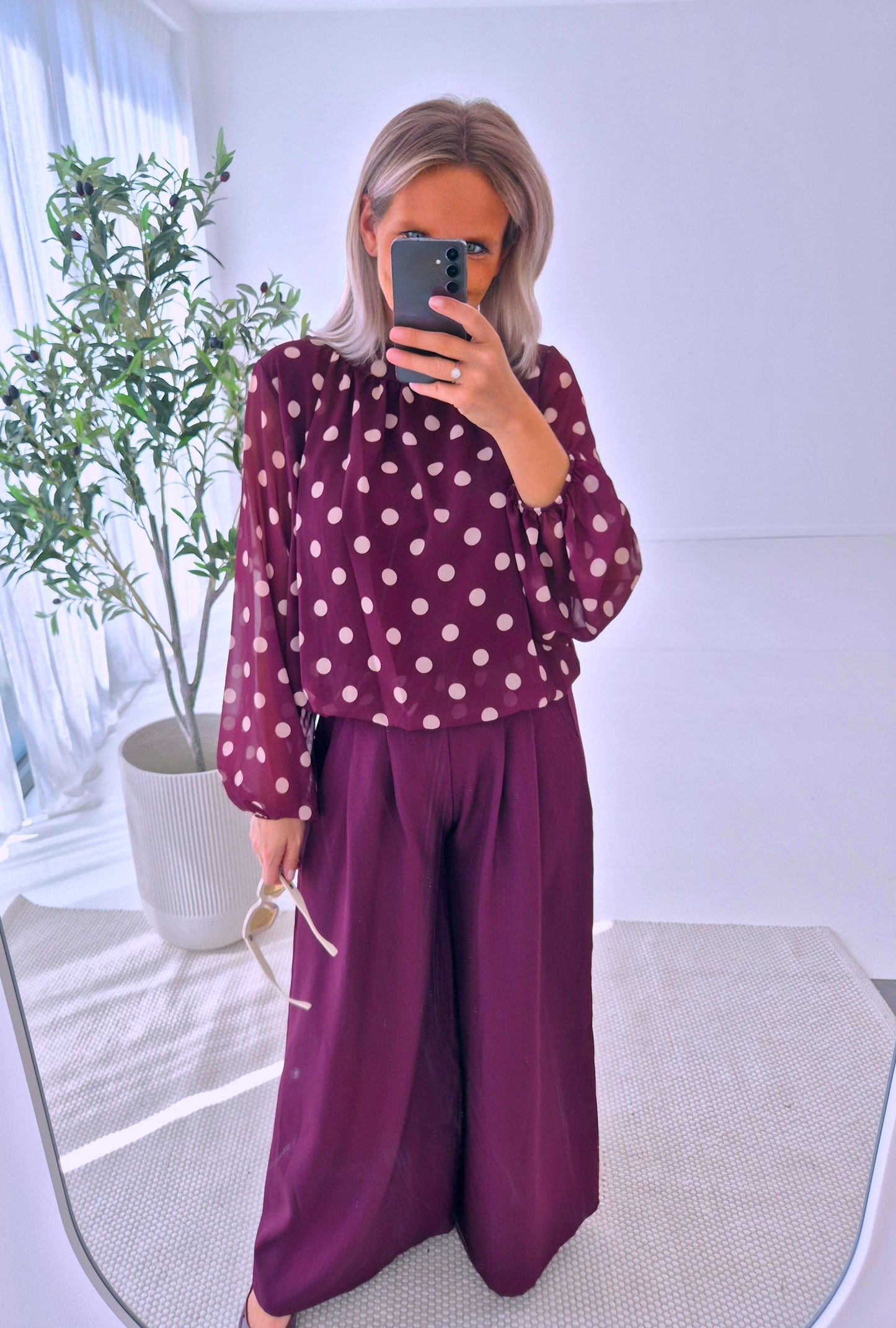 - The Dotty Blouse