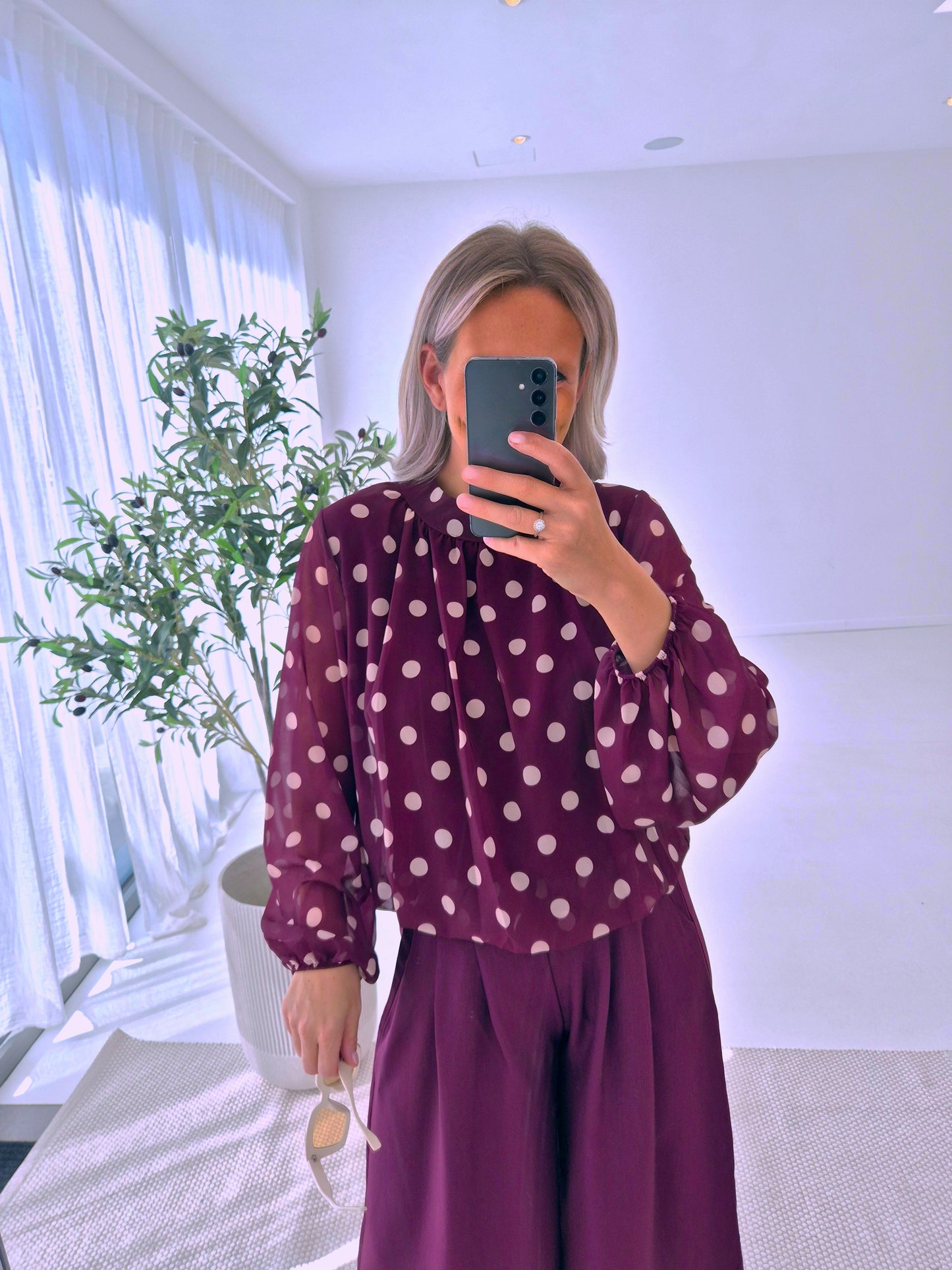 - The Dotty Blouse