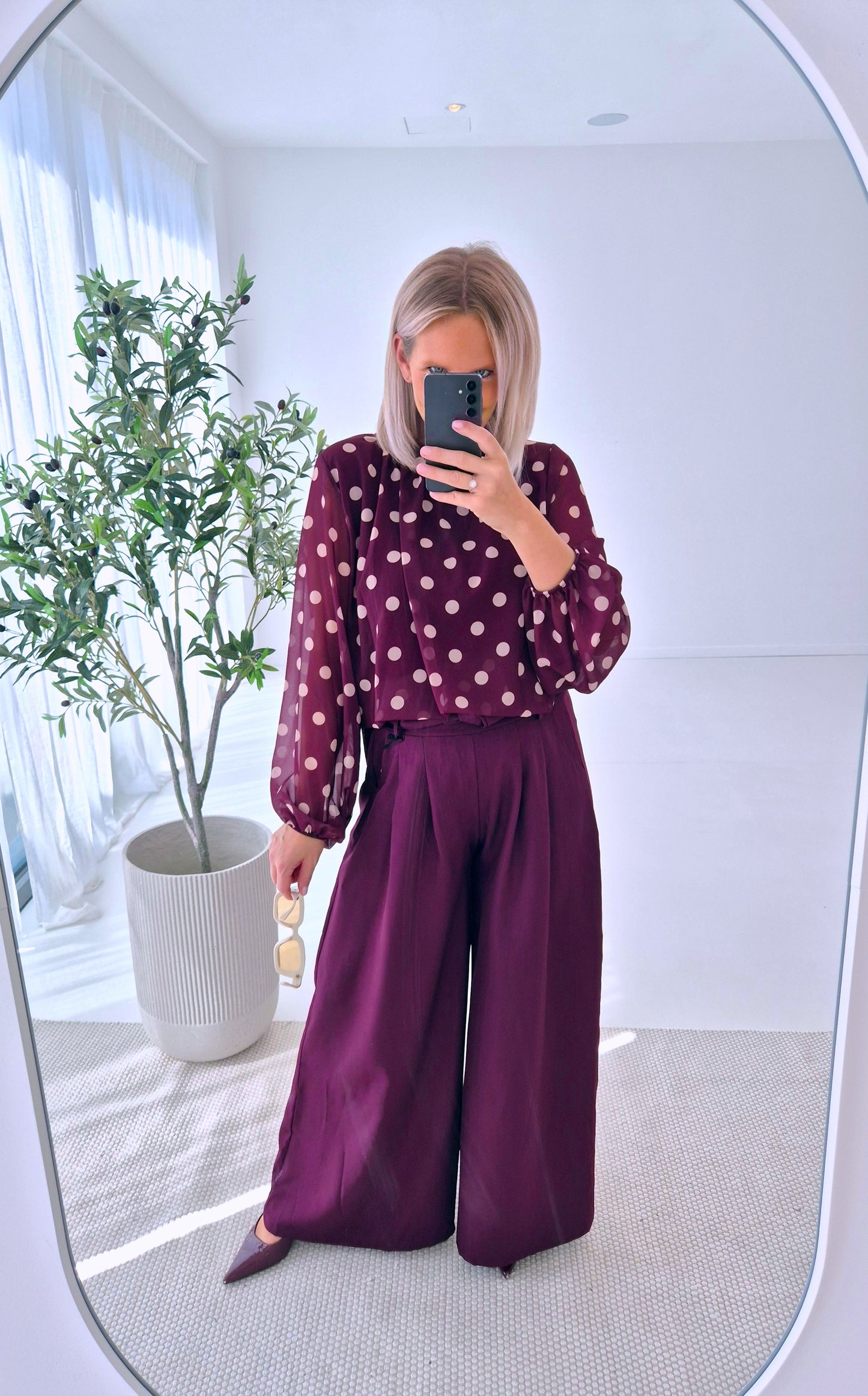- The Dotty Blouse