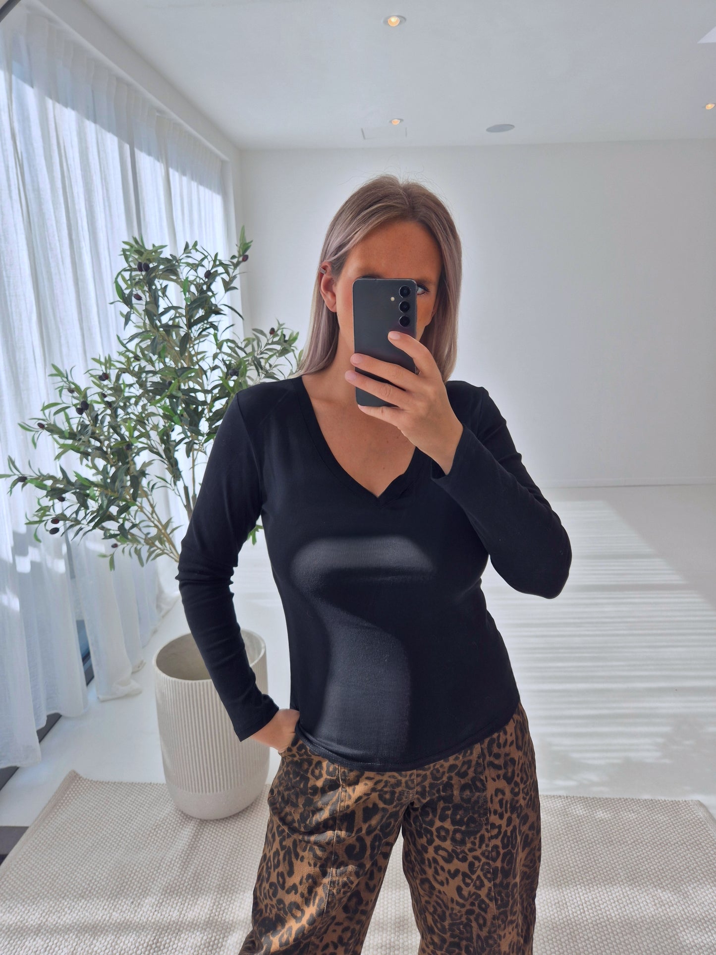 - Black Long Sleeve T-shirt