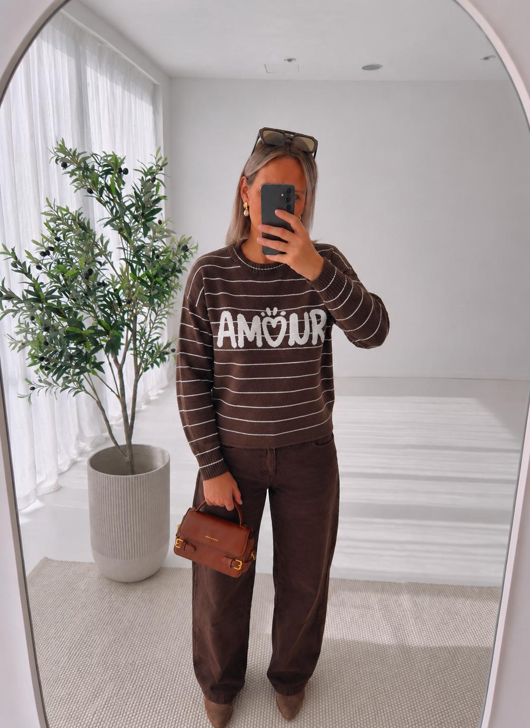 - Amour Chocolaté Sweater