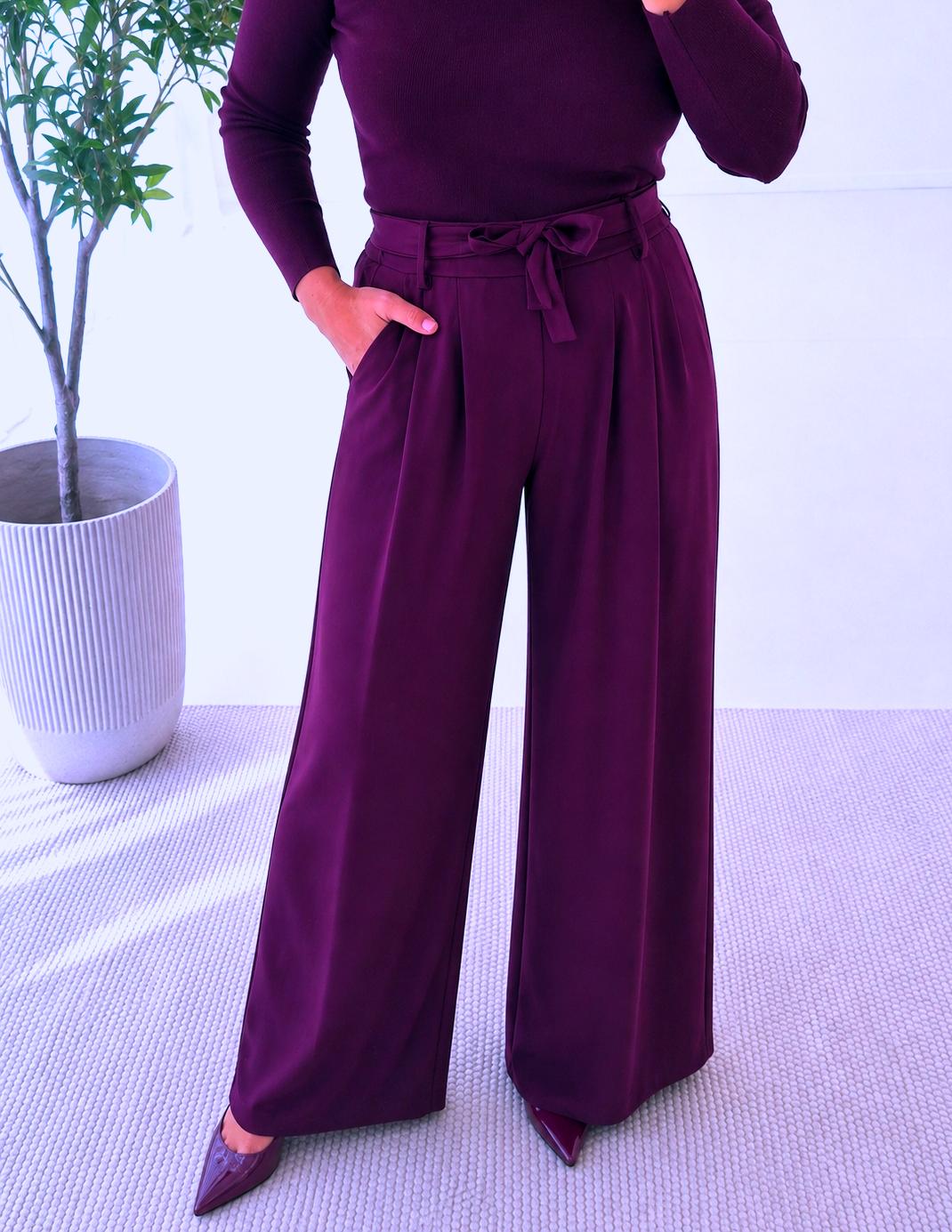 -  The Paris Classic Wide Leg Pants