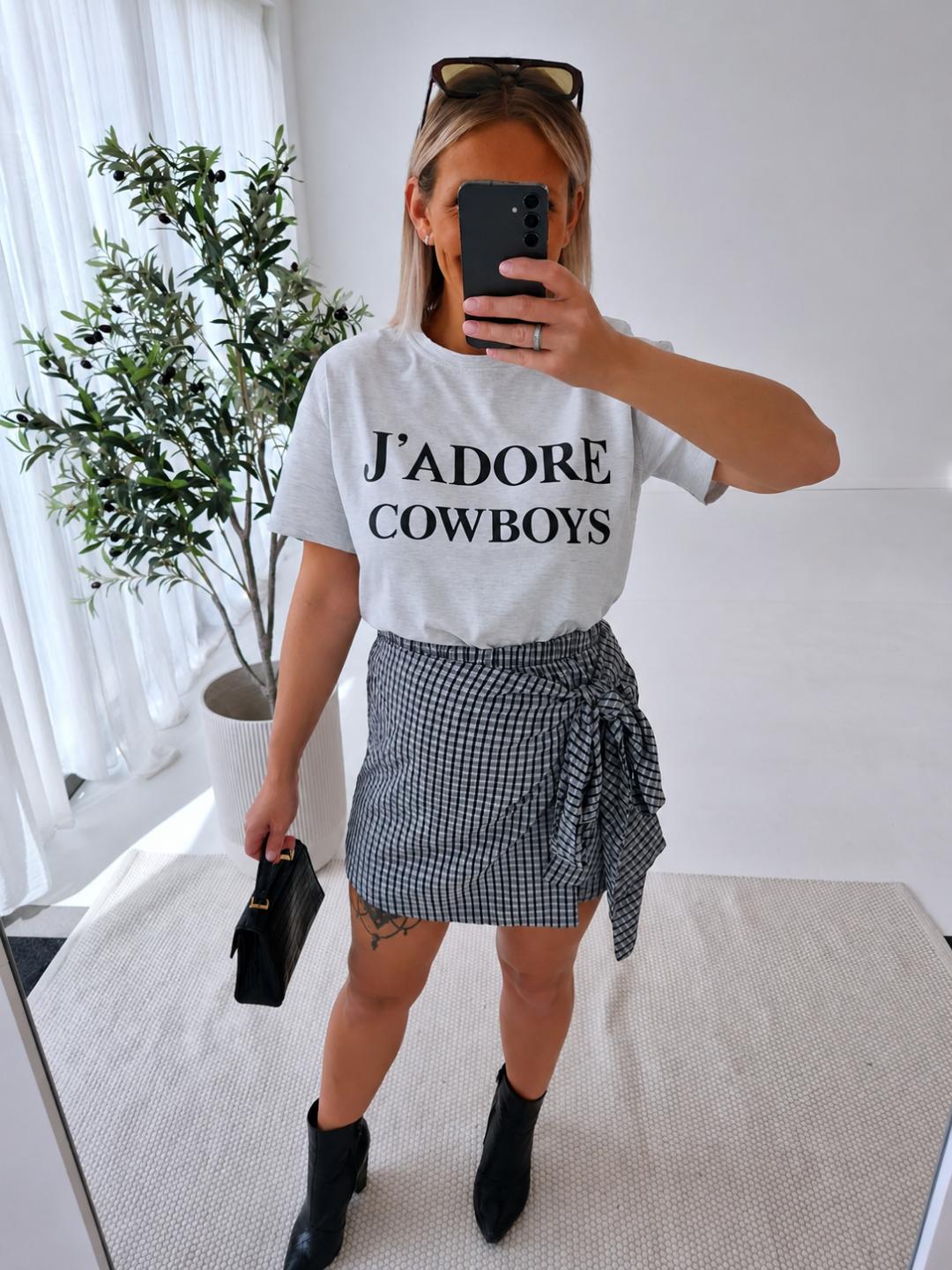 - J'adore Cowboys T-shirt