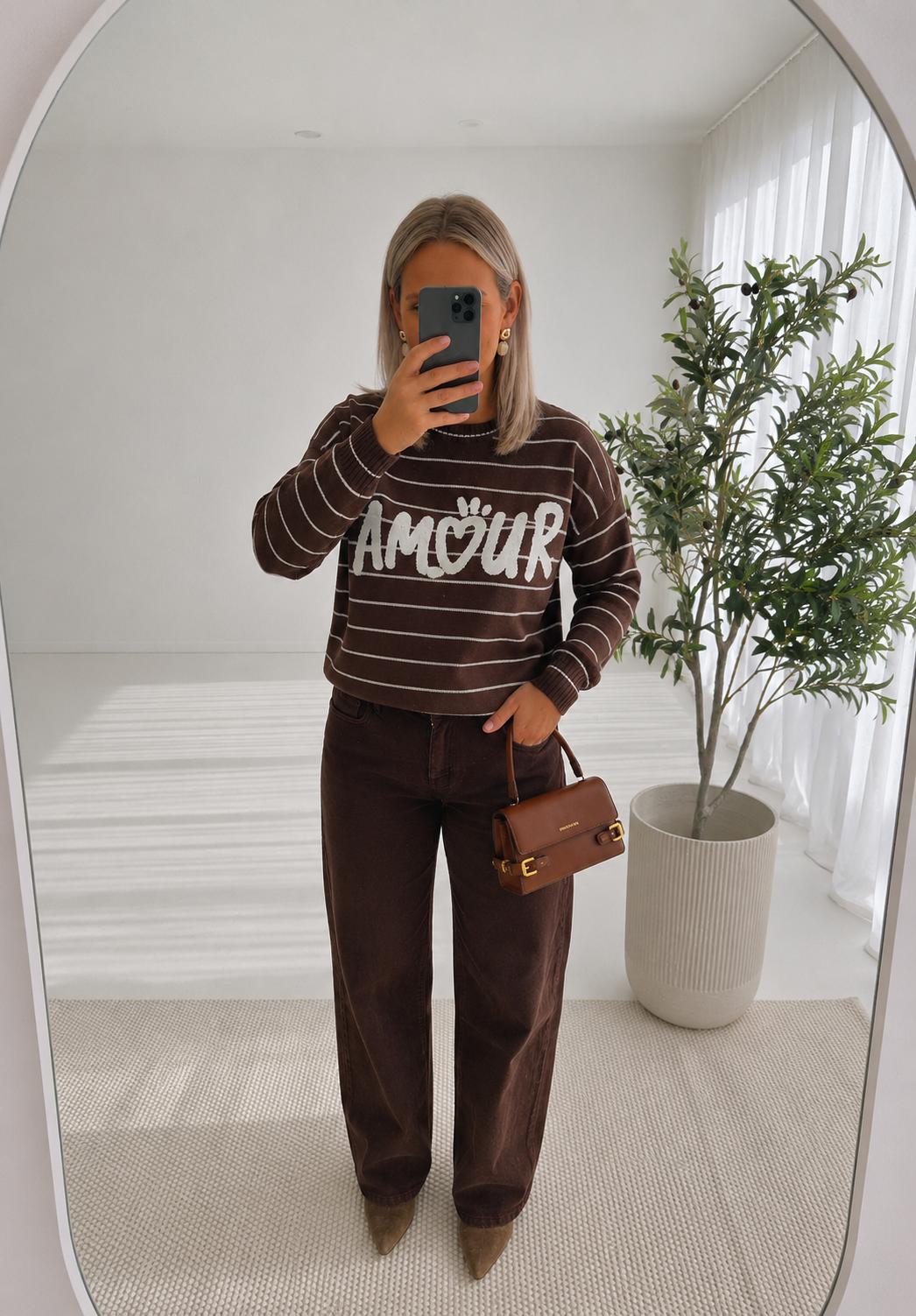 - Amour Chocolaté Sweater