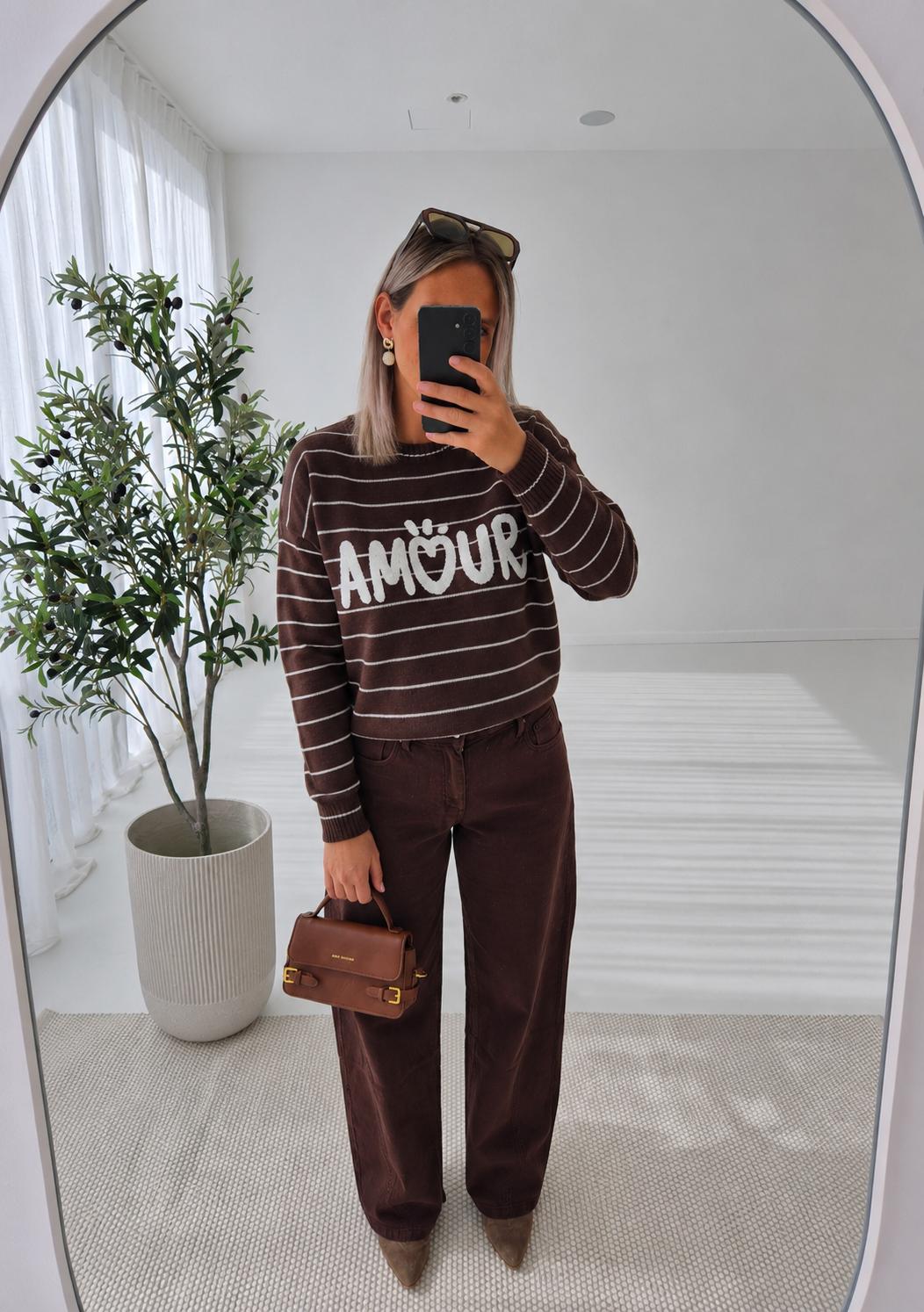 - Amour Chocolaté Sweater