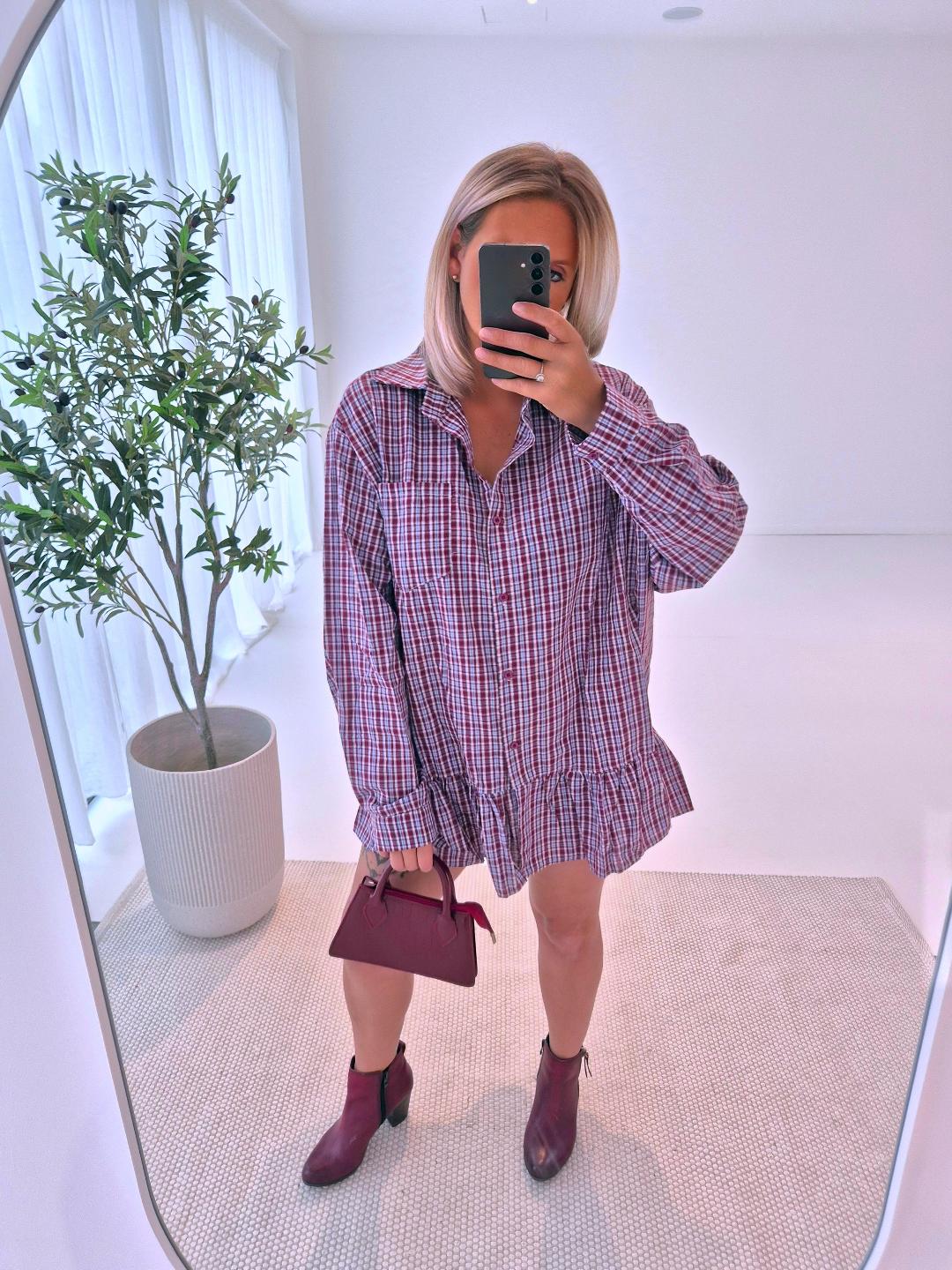 - Cherry Rodeo Blouse/ Dress