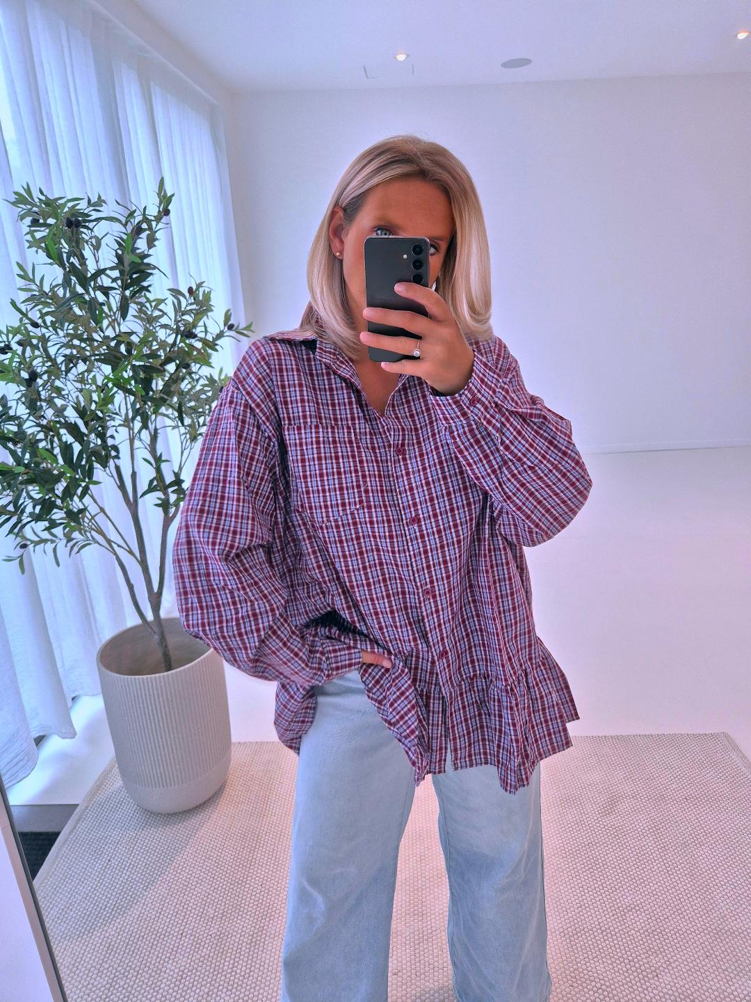 - Cherry Rodeo Blouse/ Dress
