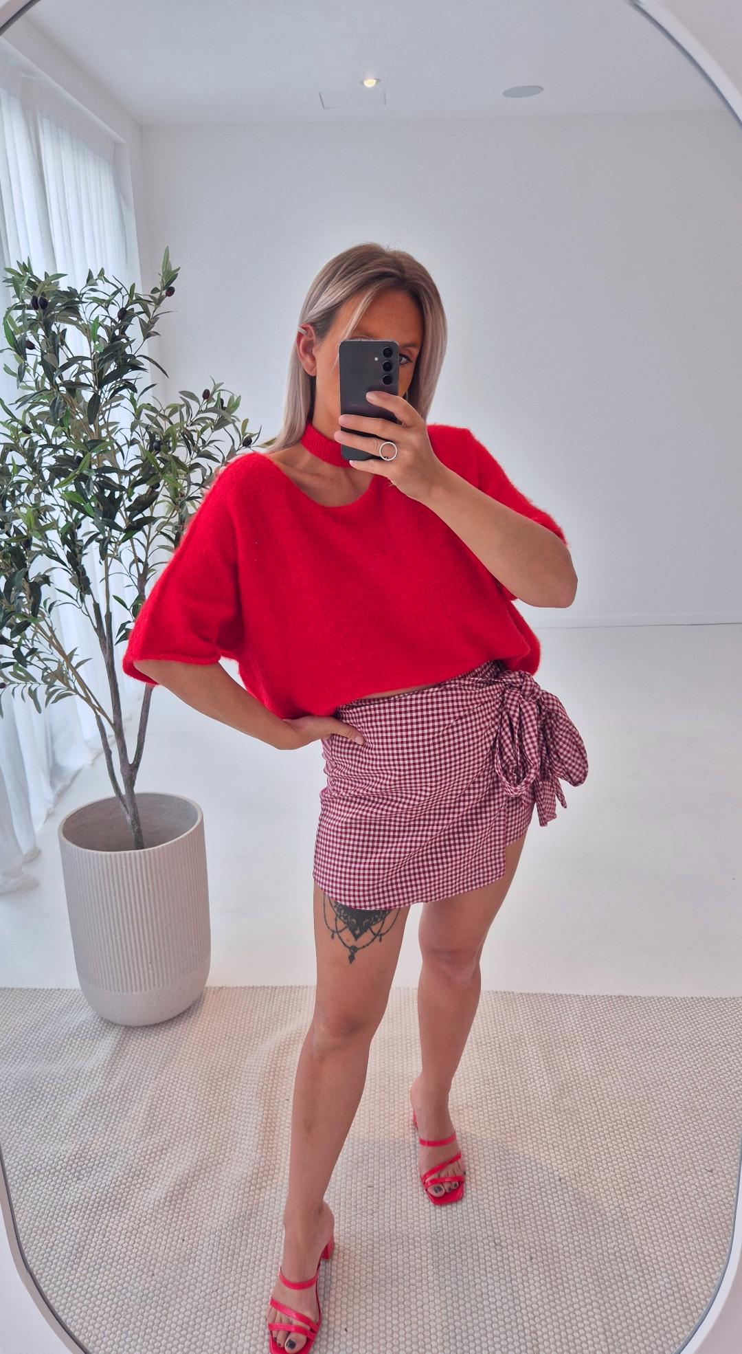 - Red Cherry Skirt