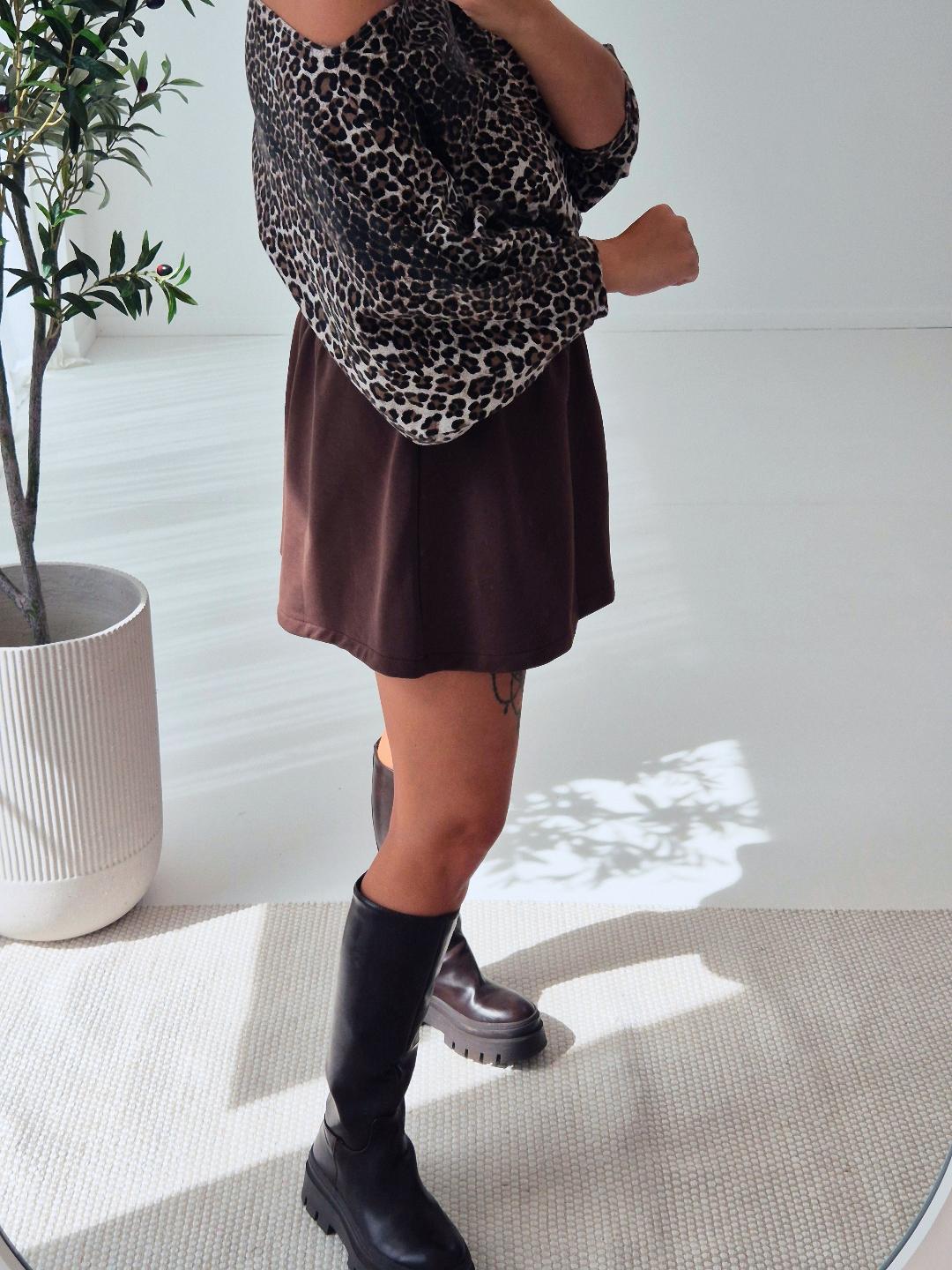 - Bibbi Brown Skirt