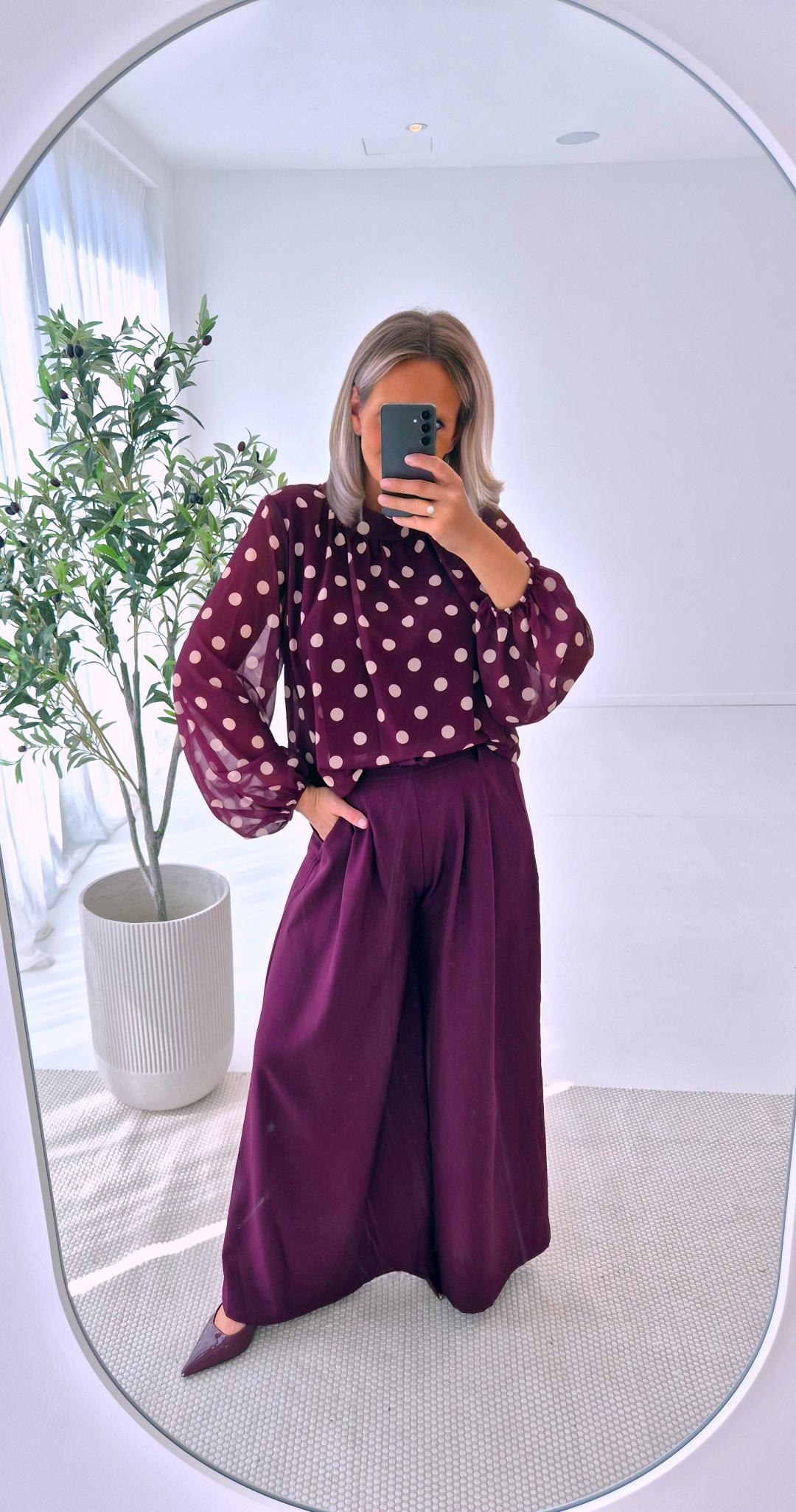 -  The Paris Classic Wide Leg Pants