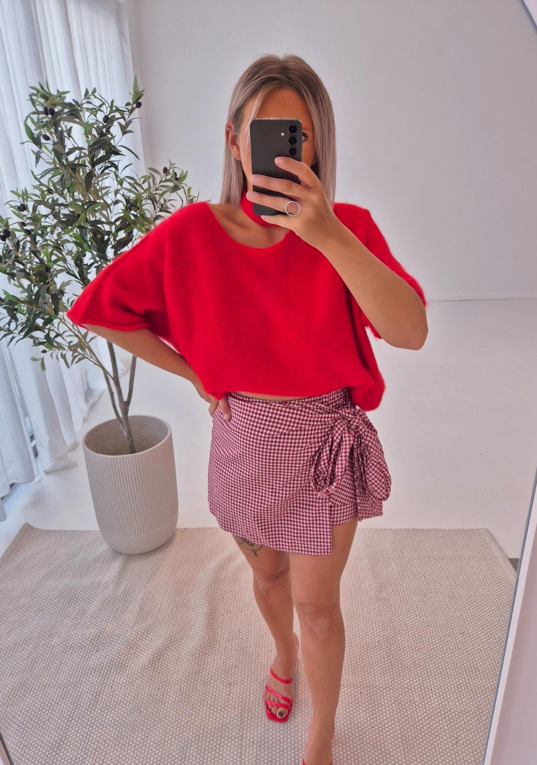 - Red Cherry Skirt
