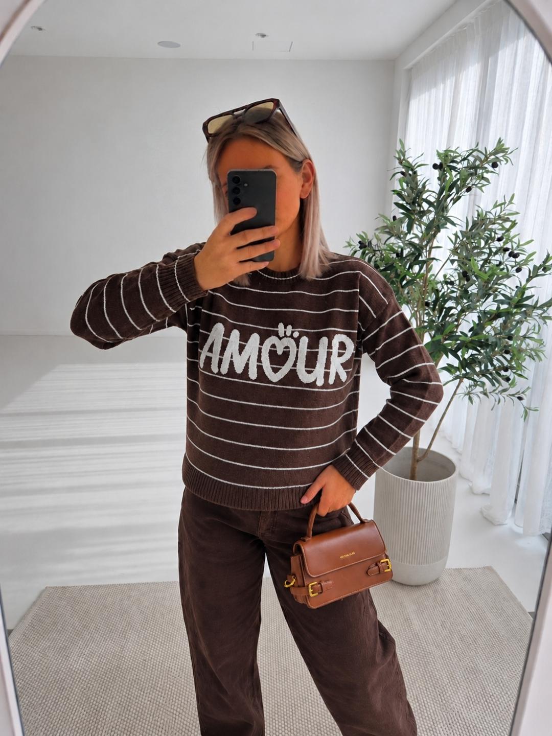 - Amour Chocolaté Sweater