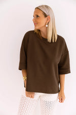 - Thibx Brown Sweater
