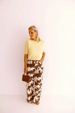 - Gina Yellow Knitwear